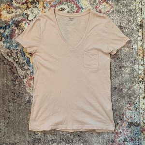 Madewell Whisper Cotton V-Neck